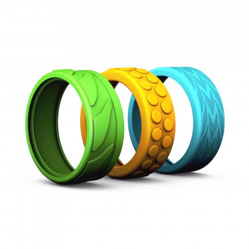 Sphero Ollie Tires Pack - x3 - Pink Teal Yellow
