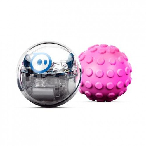 Sphero SPRK+ and Pink Nubby Cover