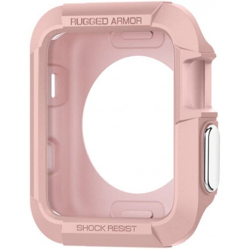 Spigen Apple Watch Series 3/2/1 (42mm) Case Rugged Armor - Rose Gold