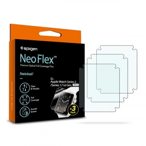 Spigen Apple Watch Series 3/2/1 (38mm) Screen Protector - Neo Flex