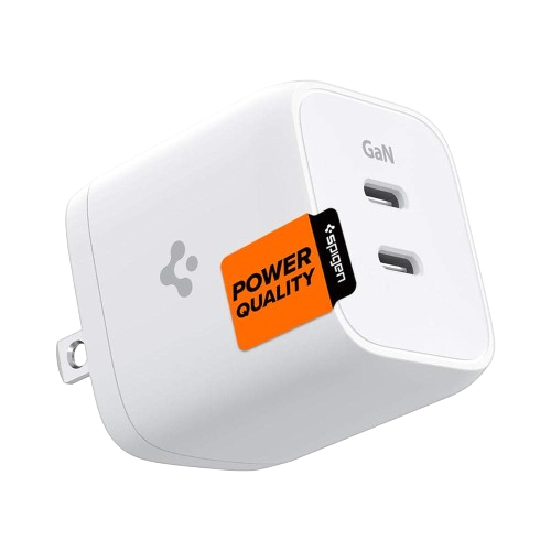 Spigen ArcStation Pro 452 GaN Dual Port 45W USB-C Wall Charger
