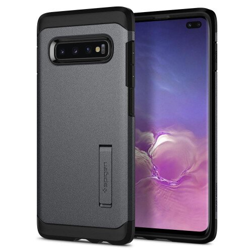 Spigen Galaxy S10 Plus Tough Armor Case - Graphite Gray