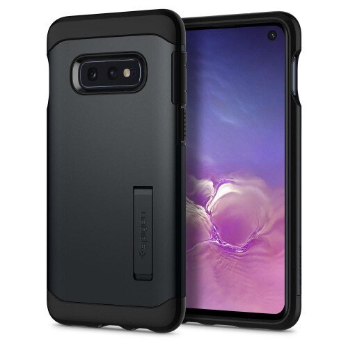 Spigen Galaxy S10e Slim Armor Case - Metal Slate