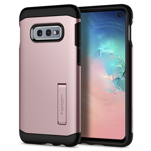 Spigen Galaxy S10e Tough Armor Case - Rose Gold