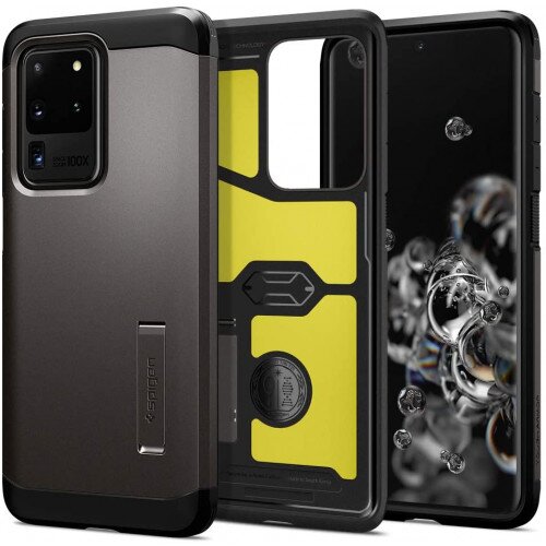 Spigen Galaxy S20 Ultra Tough Armor Case - Gunmetal
