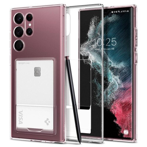 Spigen Galaxy S22 Ultra 5G Case Crystal Slot