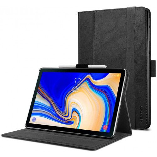 Spigen Galaxy Tab S4 Case Stand Folio - Black