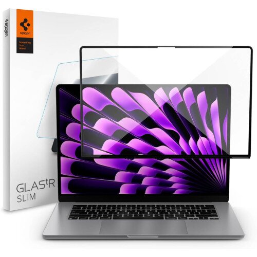Spigen GLAS.tR SLIM Screen Protector for MacBook Air 15-inch