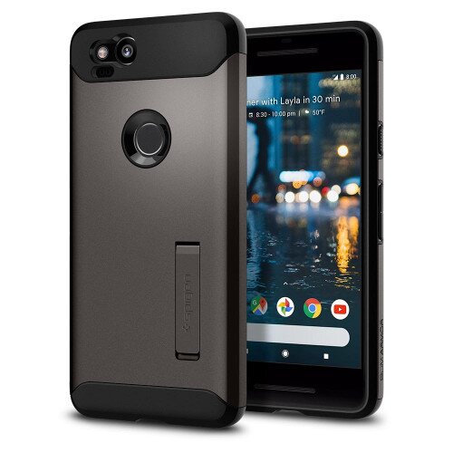 Spigen Google Pixel 2 Case Slim Armor - Gunmetal