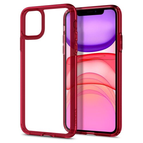 Spigen iPhone 11 Case Ultra Hybrid - Red Crystal