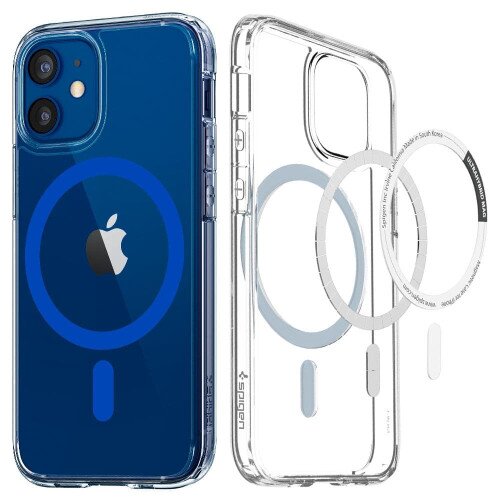 Spigen iPhone 12 Mini Case Ultra Hybrid Mag (MagFit) - Blue