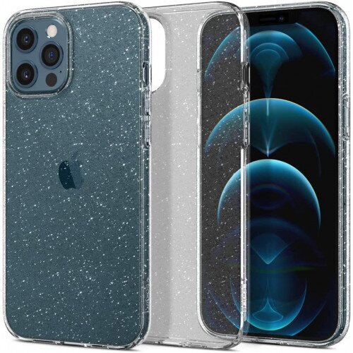 Spigen iPhone 12 Pro Max Case Liquid Crystal Glitter