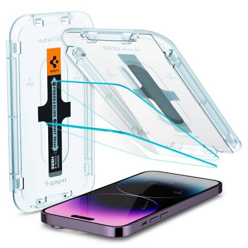 Spigen iPhone 14 Pro Max Screen Protector EZ FIT GLAS.tR (Sensor Protection)