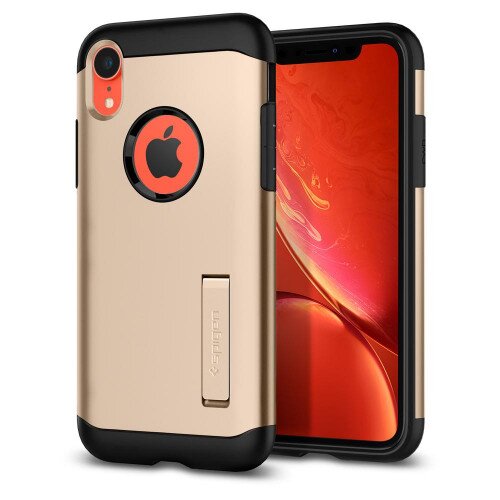 Spigen iPhone XR Case Slim Armor - Champagne Gold