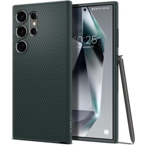 Spigen Liquid Air Case for Galaxy S24 Ultra - Abyss Green