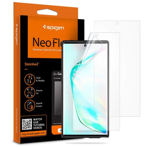 Spigen Neo Flex HD Screen Protector for Galaxy Note 10 (2 Pack)