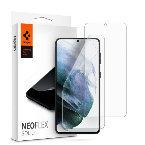 Spigen NeoFlex Solid Screen Protector for Galaxy S21 Plus 2-Pack