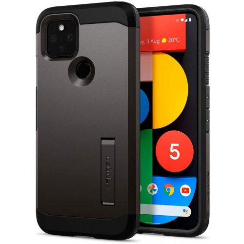 Spigen Pixel 5 Case Tough Armor - Gunmetal