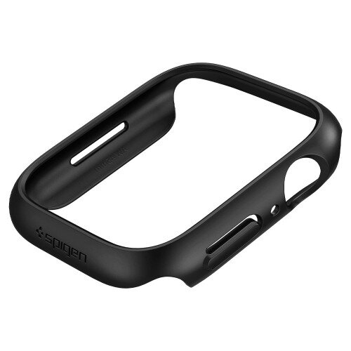 Spigen Thin Fit Case for Apple Watch Series (45mm) - Black