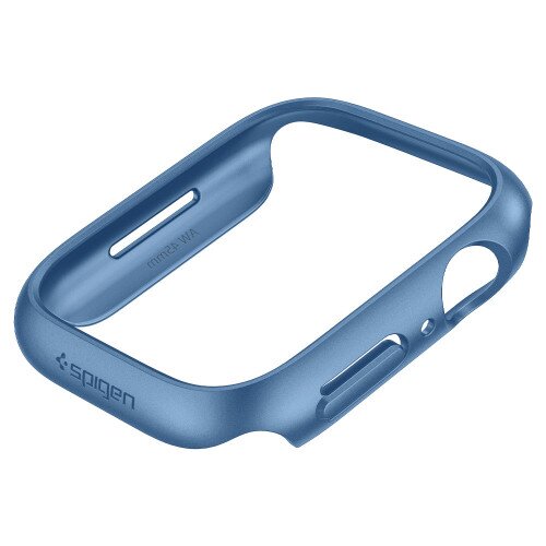 Spigen Thin Fit Case for Apple Watch Series (45mm) - Metallic Blue