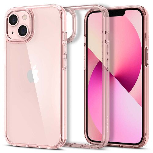 Spigen Ultra Hybrid Case for iPhone 13 - Rose Crystal