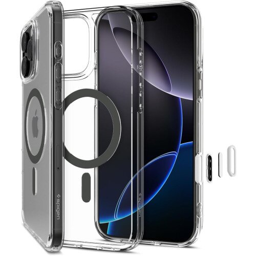 Spigen Ultra Hybrid T (Mag Fit) Case with Camera Control for iPhone 16 Pro - Graphite