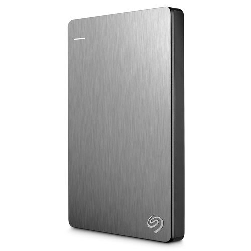 Seagate Backup Plus Slim Portable Drive - 500GB - Silver