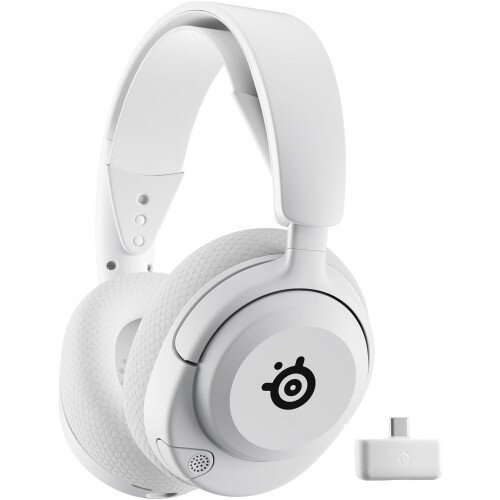 SteelSeries Arctis Nova 5 Wireless Multi-System Gaming Headset - PC - White