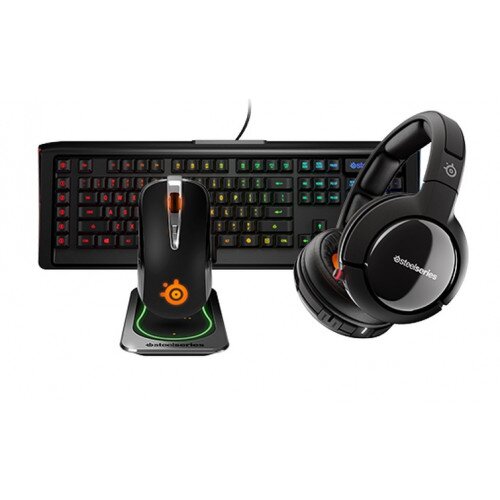 SteelSeries Siberia 800 + Sensei Wireless + Apex M800