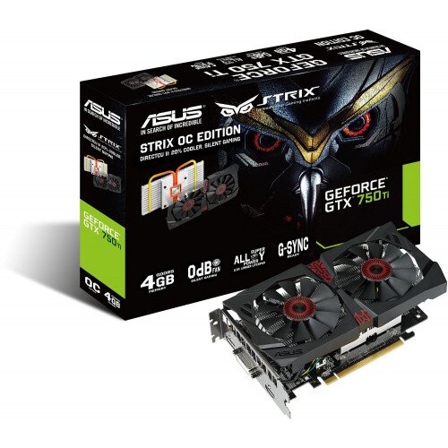 ASUS GeForce GTX 750 Ti OC Edition 4GB GDDR5 Graphics Card
