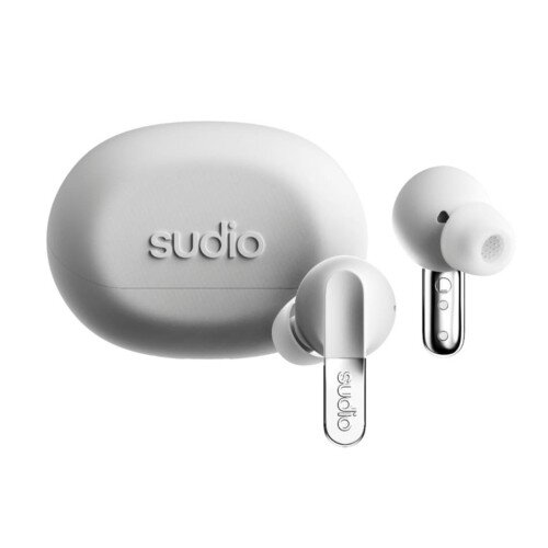Sudio N3 Pro True Wireless Earbuds - Chrome White