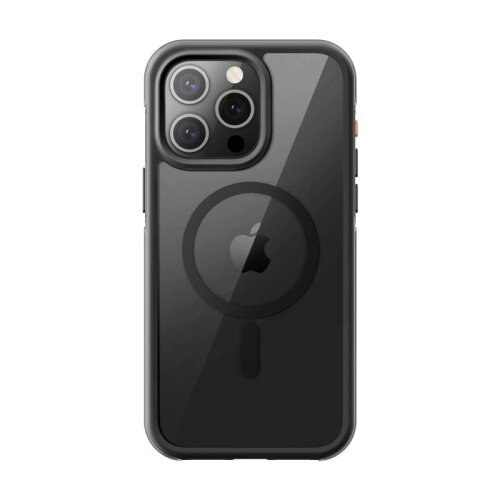 SUPCASE 6.7 inch Unicorn Beetle AIR MAG with Screen Protector Clear Case for iPhone 15 Pro Max - Black