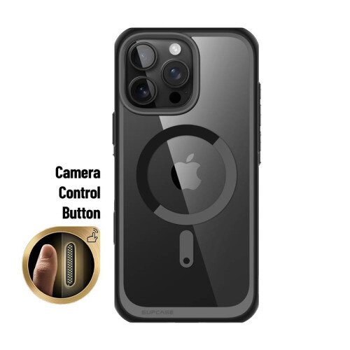 SUPCASE 6.9 inch Unicorn Beetle MAG Slim Clear MagSafe Camera Control Button Case for iPhone 16 Pro Max