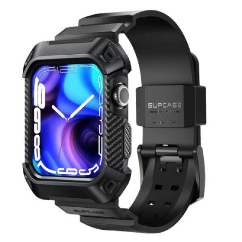 SUPCASE Apple Watch UB Pro Wristband Case (44mm/45mm) - Black