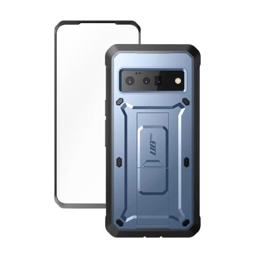 SUPCASE Google Pixel 6 Pro Unicorn Beetle PRO Rugged Holster Case - Metallic Blue