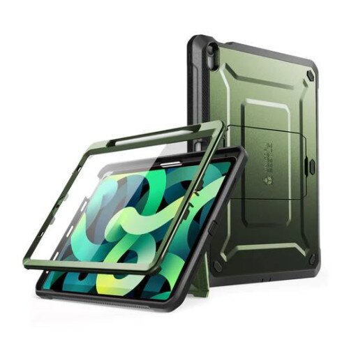 SUPCASE iPad Air 4 / 5 Unicorn Beetle PRO Rugged Kickstand Case - Dark Green