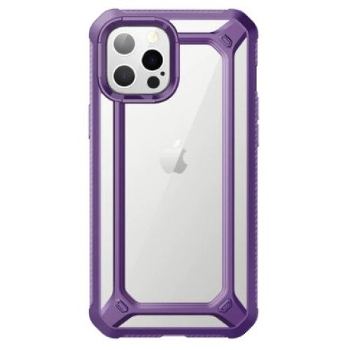 SUPCASE iPhone 12 Pro Max 6.7 inch Unicorn Beetle Exo Clear Case - Purple