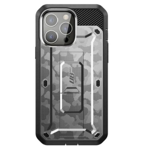 SUPCASE iPhone 13 Pro Max 6.7 inch Unicorn Beetle Pro Rugged Case - Gray Camo