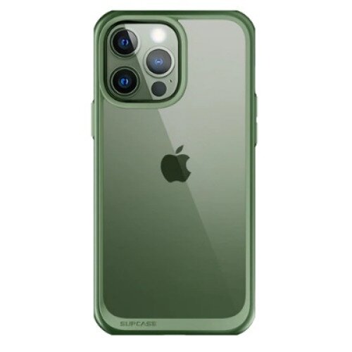 SUPCASE iPhone 13 Pro Max 6.7 inch Unicorn Beetle Style Slim Clear Case - Green