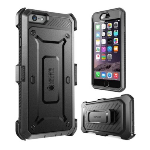 SUPCASE iPhone 6 / 6S Unicorn Beetle Pro Full Body Rugged Holster Case with Screen Protector