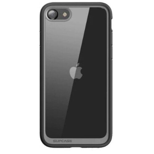 SUPCASE iPhone SE Unicorn Beetle Style Slim Clear Case - Black