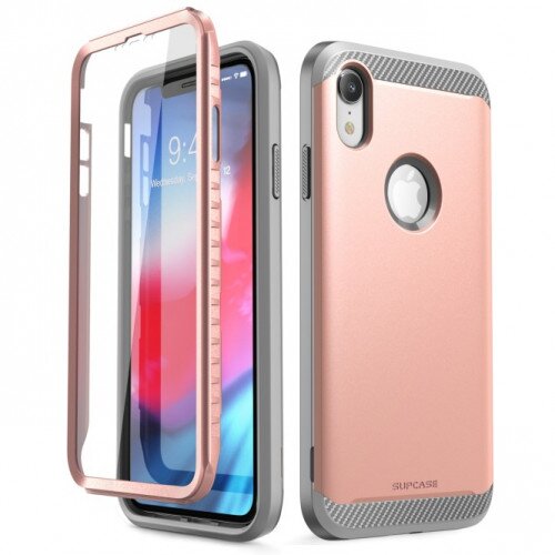 SUPCASE iPhone XR Unicorn Beetle Neo Shockproof Case - Rose Gold
