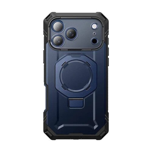 SUPCASE UB GRIP PRO Series MagSafe Phone Case with HD Tempered Glass for iPhone 17 Pro Max - Azure