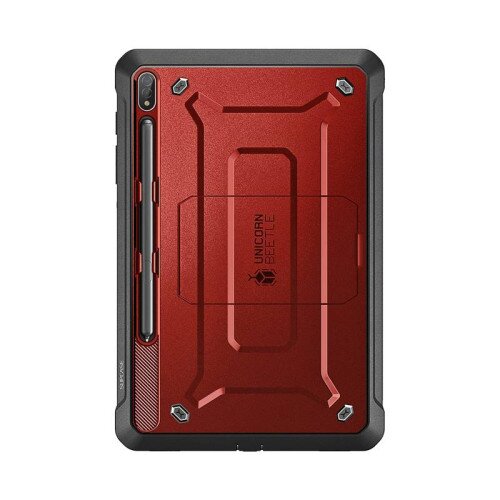 SUPCASE Unicorn Beetle Pro Rugged Case for Galaxy Tab S8 Ultra 14.6 inch (2022) - Metallic Red