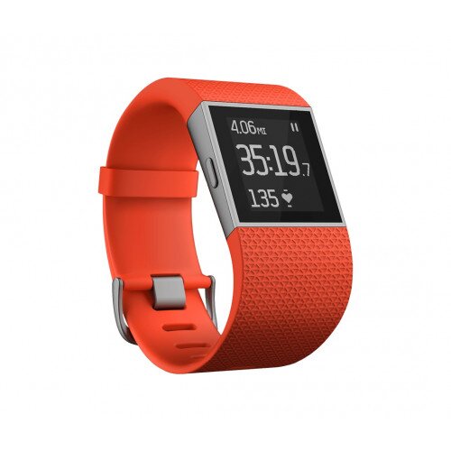 Fitbit Surge GPS Activity Tracking Watch - Tangerine - Large