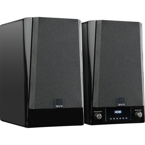 SVS Prime Wireless Pro Powered Speaker Pair - Piano Gloss Black