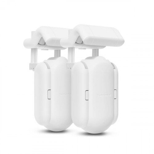 SwitchBot Curtain Smart Wireless Robot - White - Starter Pack (2 Units) - Rod