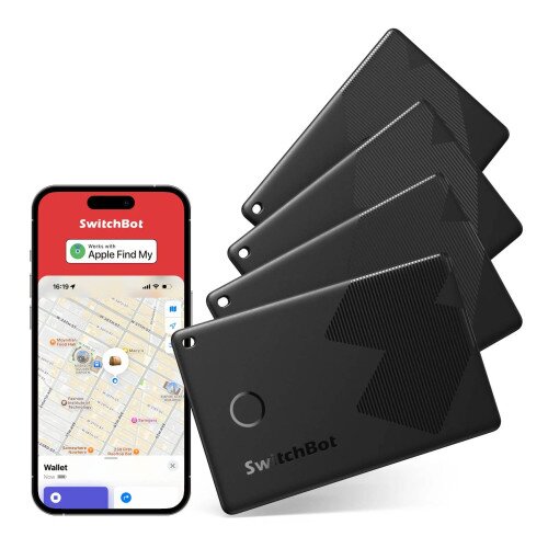 SwitchBot Wallet Finder Card - 4-Pack