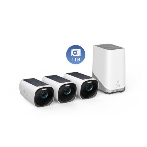 Buy eufy Security S330 eufyCam 3 Camera 3 CamKit +1TB HD online in