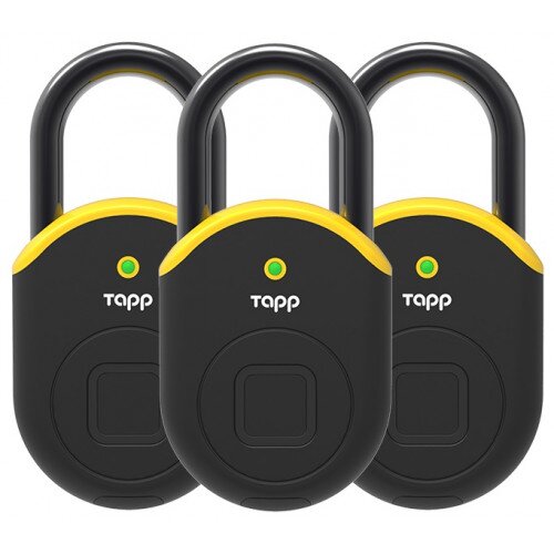 Tapplock lite Smart Lock - Electric Yellow - Multi-Packs